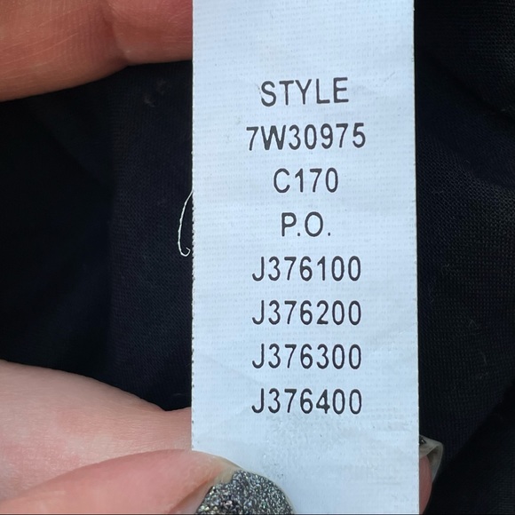 Lucky Brand Black Lamb Leather Moto Jacket Size Small - Picture 15 of 16